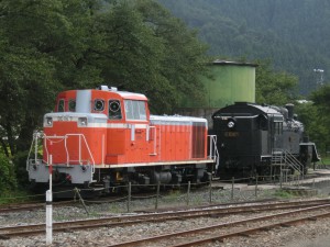 若桜駅の保存車両