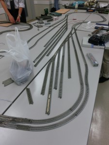 組み上げられたレイアウト