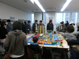 プラレール展示