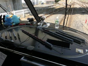 最前部の鉄道模型レイアウト