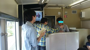 カラオケ大会の模様