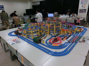 プラレール展示