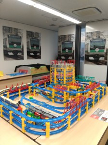 プラレールレイアウト